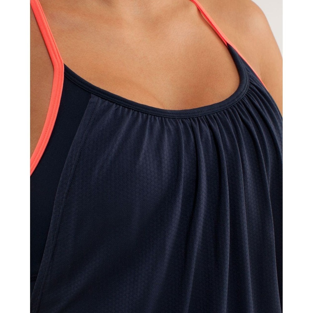 Lululemon No Limits Tank Inkwell Navy Blue Workout Built-In Bra Size 8 - Picture 4 of 9